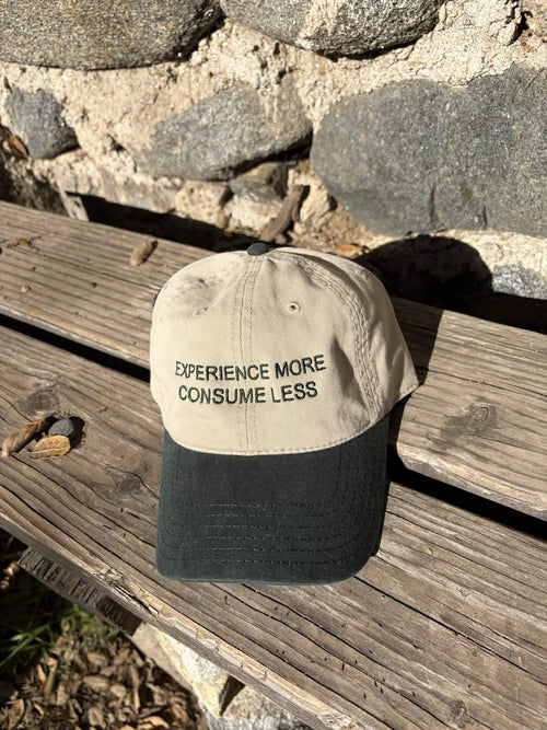 Experience More Consume Less Hat